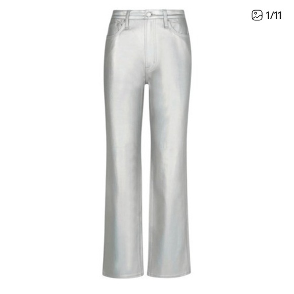 pistola Denim - Pistola Cassie Silver Coated Prism straight leg Jeans